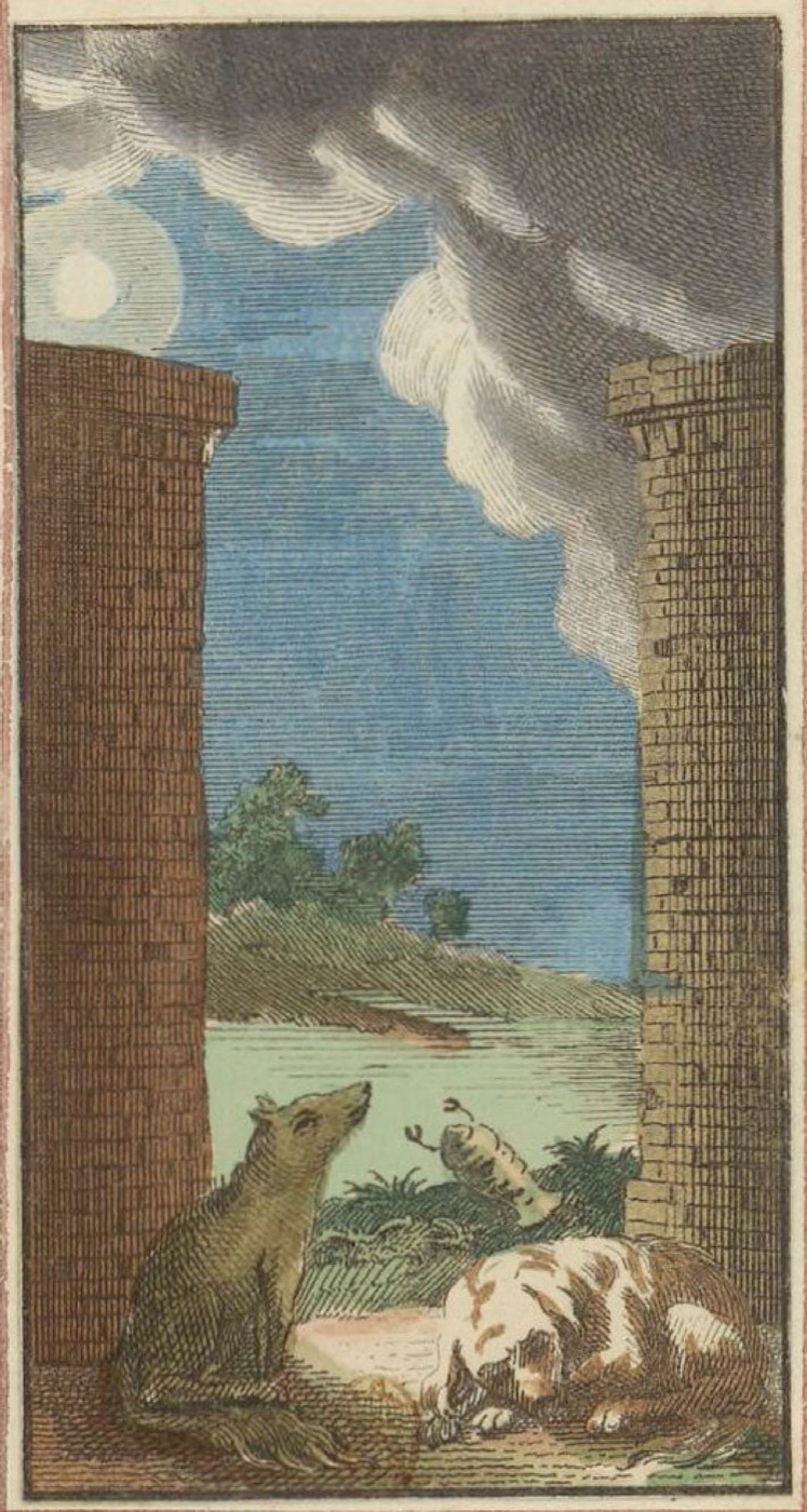 Les Plantes, card 03 in the Grand Etteilla I deck, circa 1789